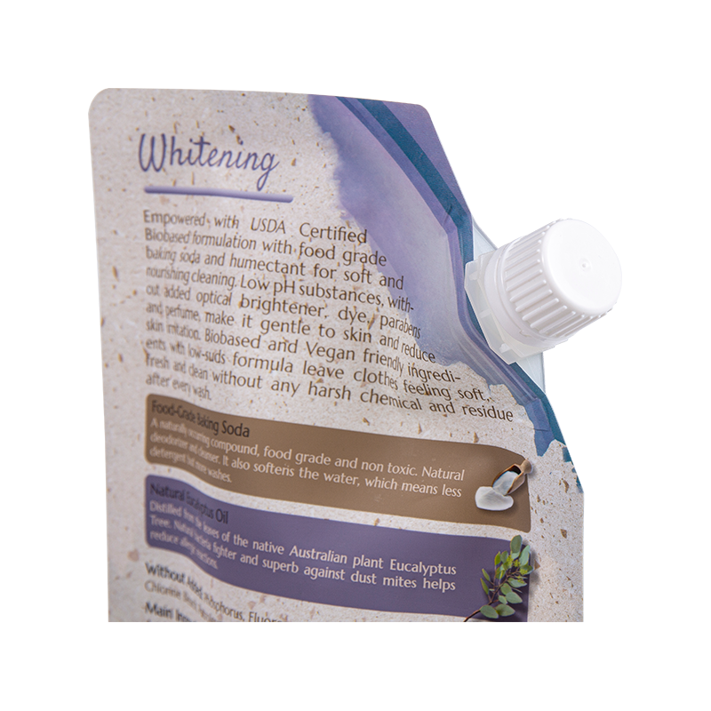 Výtokové vrecko vrecko na prací prostriedok s tesniacim výkonom Výtokové vrecko vrecko na prací prostriedok s tesniacim výkonom