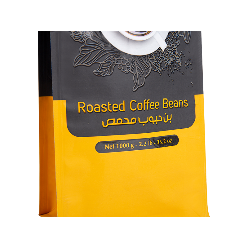 Kávové vrecko s osemstranným uzáverom 250 g – 1 kg Kávové vrecko s osemstranným uzáverom 250 g – 1 kg