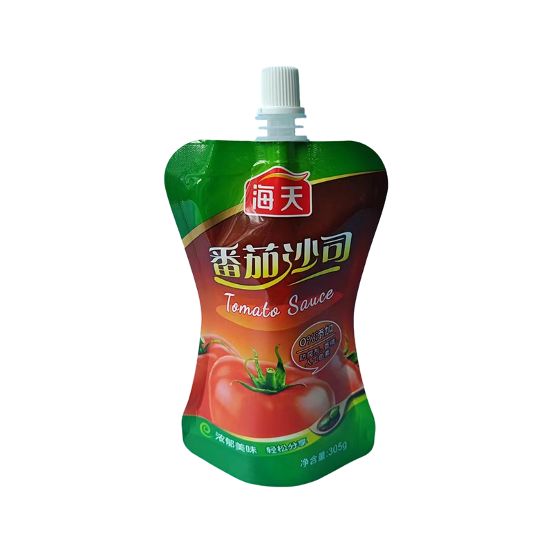 Vysoko tesniace vrecko na výtok na omáčku