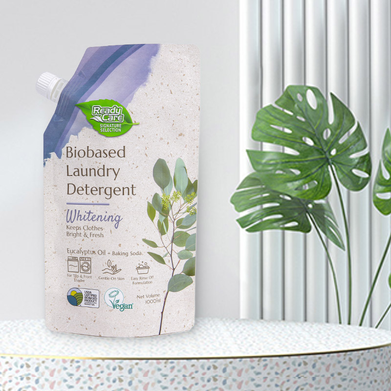 Výtokové vrecko vrecko na prací prostriedok s tesniacim výkonom Výtokové vrecko vrecko na prací prostriedok s tesniacim výkonom