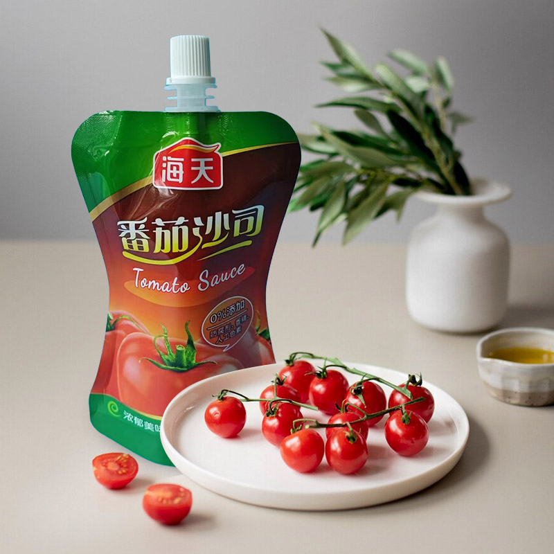 Vysoko tesniace vrecko na výtok na omáčku Vysoko tesniace vrecko na výtok na omáčku