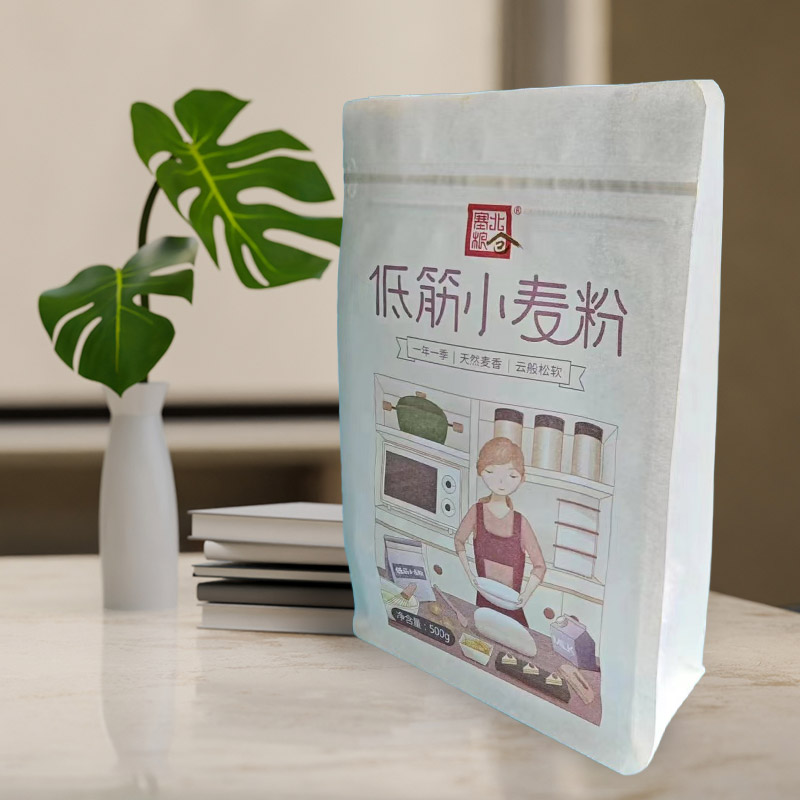 Pevné, odolné, priedušné, roztrhnuteľné vrecko z kraftového papiera Pevné, odolné, priedušné, roztrhnuteľné vrecko z kraftového papiera